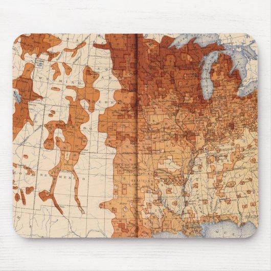 75外国人親子の割合 マウスパッド (正面)