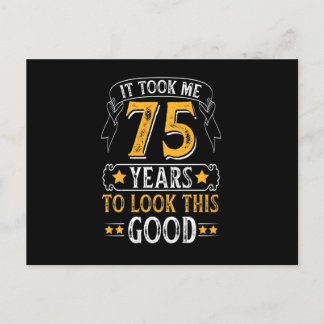 75年かかってこのデザインにたどり着いたんだ ポストカード