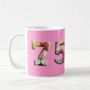75年75回誕生日記念マイルストーンマグ コーヒーマグカップ
