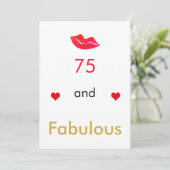 75歳にしてまだまだ元気 Red hearts lips シーズンカード (スタンド正面)