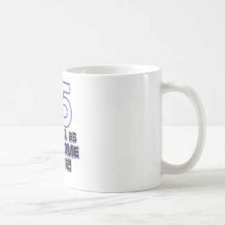 75歳のデザイン コーヒーマグカップ