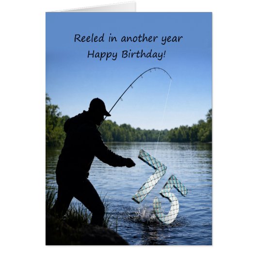 75歳の誕生日の漁師 (正面)