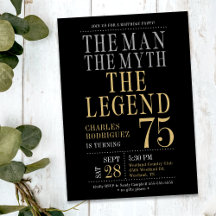 75歳の誕生日 おとこ 伝説の人