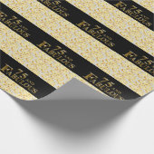 75歳の誕生日 ラッピングペーパー (角)