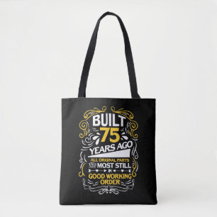 75歳誕生日プレゼント トートバッグ