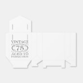 75番目の誕生日ヴィンテージ フェイバーボックス (折り畳みなし)