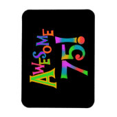 75素晴らし誕生日Tシャツとギフト マグネット (縦)