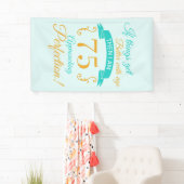 75誕生日が年齢と共に向上 横断幕 (インサイチュ)