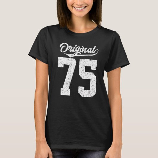 75誕生日オリジナル75 Tシャツ (正面)