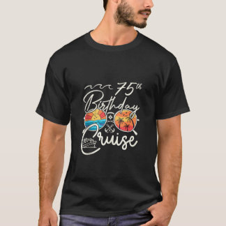 75誕生日クルーズスクワッドギフト2024マッチングパー Tシャツ