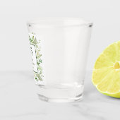 75誕生日ホワイトアジサイ ショットグラス (右)