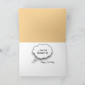 75誕生日メルカットAソンブレロ カード (内部)