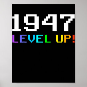 75誕生日レディースメンズ75年1947 おもしろい ポスター