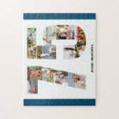 75誕生日番号75カスタムフォトコラージュ ジグソーパズル (縦)