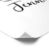 75誕生日記念日Number 75 Photo Collage ポスター (角)