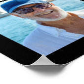 75誕生日51フォトコラージュ応援～75歳 ポスター (角)