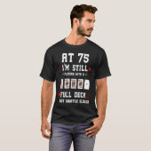 75誕生日75年カード Tシャツ (正面フル)
