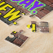 75誕生日~おもしろい、落書きルッインスパイアク ジグソーパズル (側面)