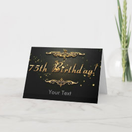 75誕生日! カード