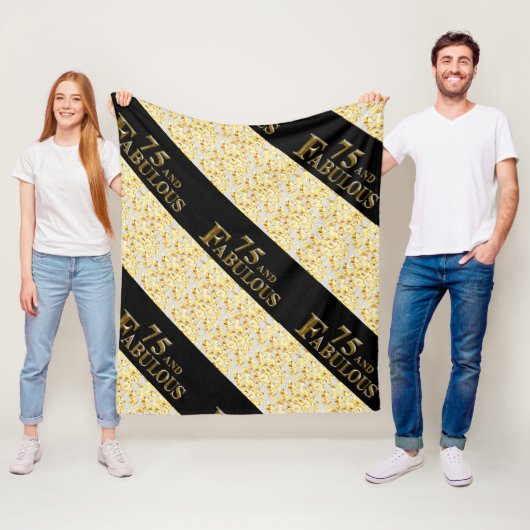 75誕生日 フリースブランケット (インサイチュ)