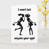 **75誕生日**年齢が分からない!バースデー カード (黄色い花)