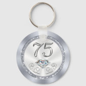 75誕生日、75ダイヤモンドの恩恵を受けて キーホルダー (裏面)
