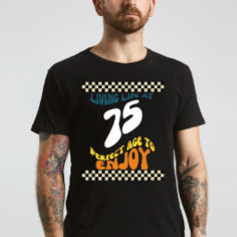 75誕生日 Tシャツ