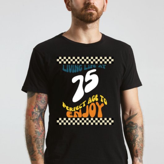75誕生日 Tシャツ