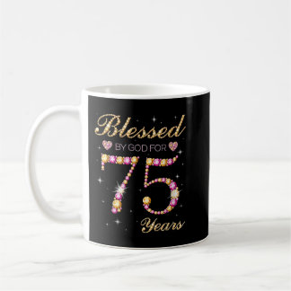 75賛美歳75誕生日部 コーヒーマグカップ