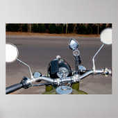 750B-2サイデカファンキール付き自動二輪車 ポスター (正面)