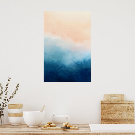 758抽象芸術 ポスター (キッチン)