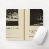 75861ラインベックアッパーレッドフックブルーストア マウスパッド (マウス)