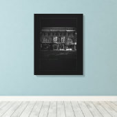 758 - 766 Queen St E 3 縁ど with  キャンバスプリント (インサイチュ (ウッドフロア))