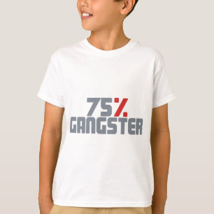 75%のギャング Tシャツ