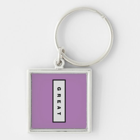 75$の下のギフト魅力的な権威® キーホルダー (正面)