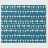 75 フランスのMartiniビット古いシグネチャーカクテル ラッピングペーパー (フラット)