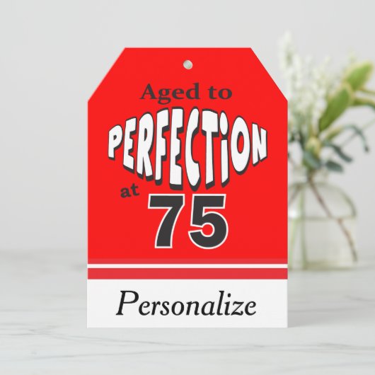 75~75誕生日で完全熟成 カード (スタンド正面)
