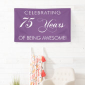 75 Jahre Phantastischer Banner 横断幕 (インサイチュ)