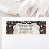 .75"x2.25インチビジネス住所 シールビーチサンセットPal ラベル (インサイチュ)