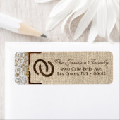 .75"x2.25インチ差出人住所ラベルウマのシューズバーラップ ラベル (インサイチュ)