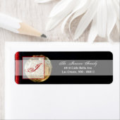 .75"x2.25インチ差出人住所ラベルマリンドレスブルー ラベル (インサイチュ)