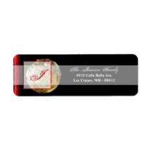 .75"x2.25インチ差出人住所ラベルマリンドレスブルー