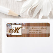 .75"x2.25インチ差出人住所ラベルメイスンジャールキャンドル ラベル (インサイチュ)