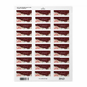 .75"x2.25インチ差出人住所ラベル幾何学園 ラベル (フルシート)