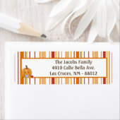 .75"x2.25インチ差出人住所ラベル秋秋Pumpki ラベル (インサイチュ)