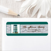 .75"x2.25インチ差出人住所ラベル素朴Mason Jar ラベル (インサイチュ)