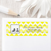 .75"x2.25インチ差出人住所ラベル10代スニーカー ラベル (インサイチュ)