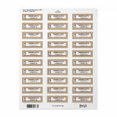 .75"x2.25インチ差出人住所ラベルNojo消防車 ラベル (フルシート)