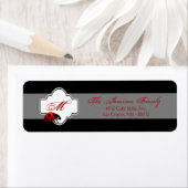 .75"x2.25インチ差出人住所レディーバグダディオンフロー ラベル (インサイチュ)