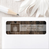 .75"x2.25"差出人住所ラベルMason Jar文字列 ラベル (インサイチュ)